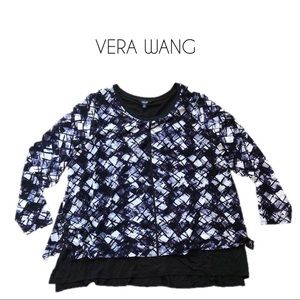 Simply Vera | Purple & Black Blouse